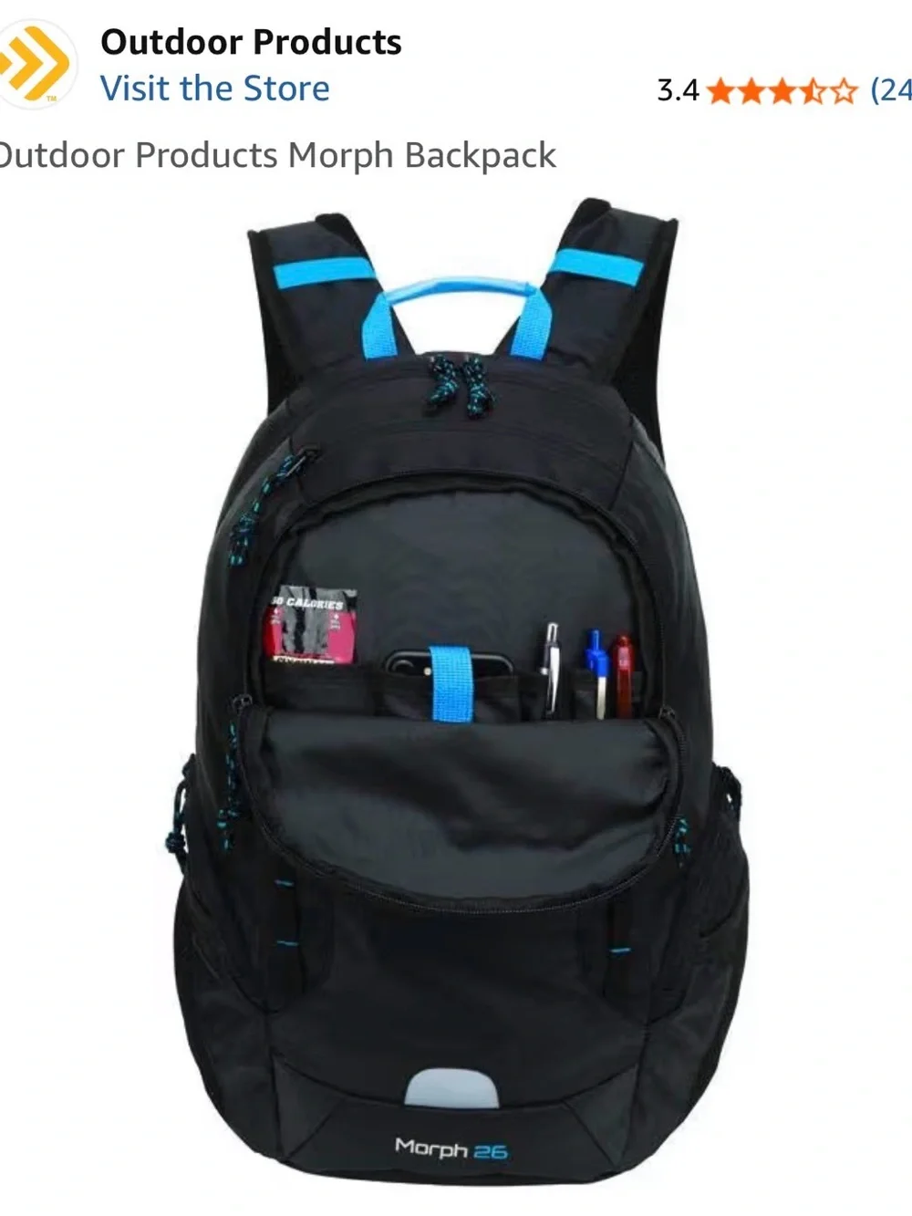 Outdoor Products Men's Olive Green Backpack – Everyday Daypack